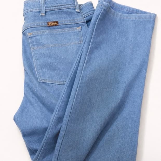 1970-80 빈티지 랭글러 청바지 36x29 made in USA