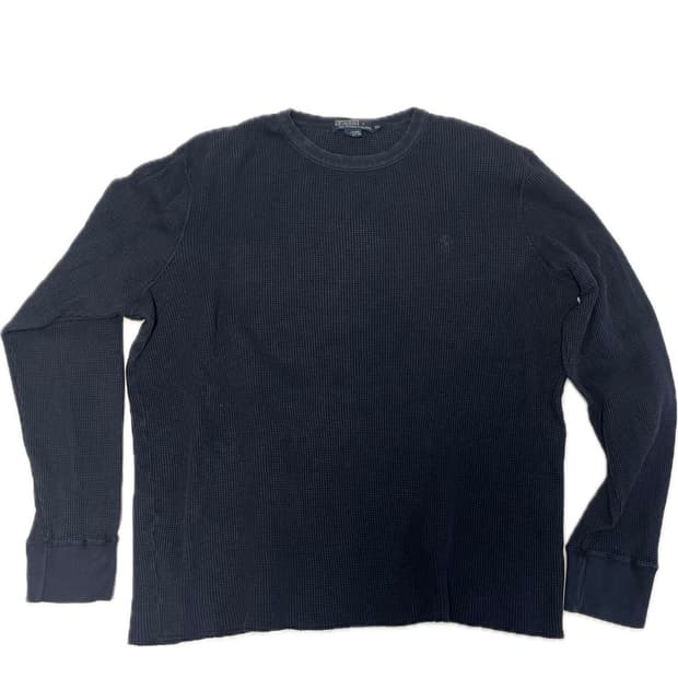 빈티지 폴로 써멀슬리브 xl