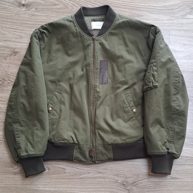 (2) 아워셀브스 플라이트 자켓 올리브 MA1