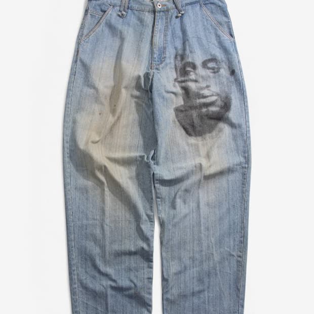 Makaveli 2Pac Denim Pants