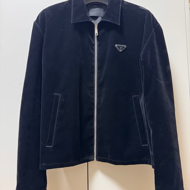 프라다 벨벳 자켓