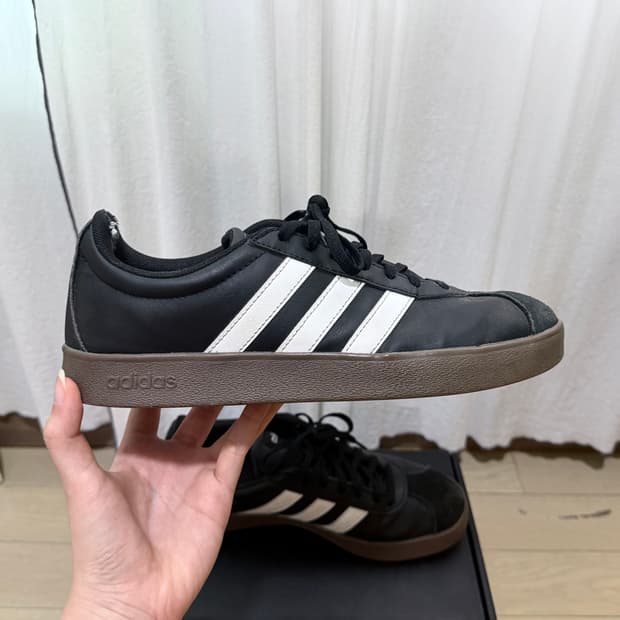 아디다스 VL 코트 베이스 블랙 250