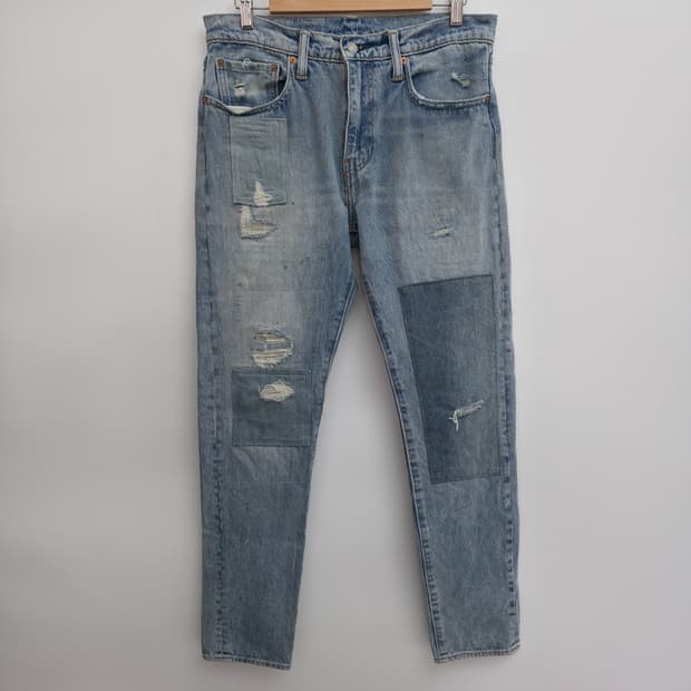 [32/32] 리바이스 512 패치 데님 팬츠