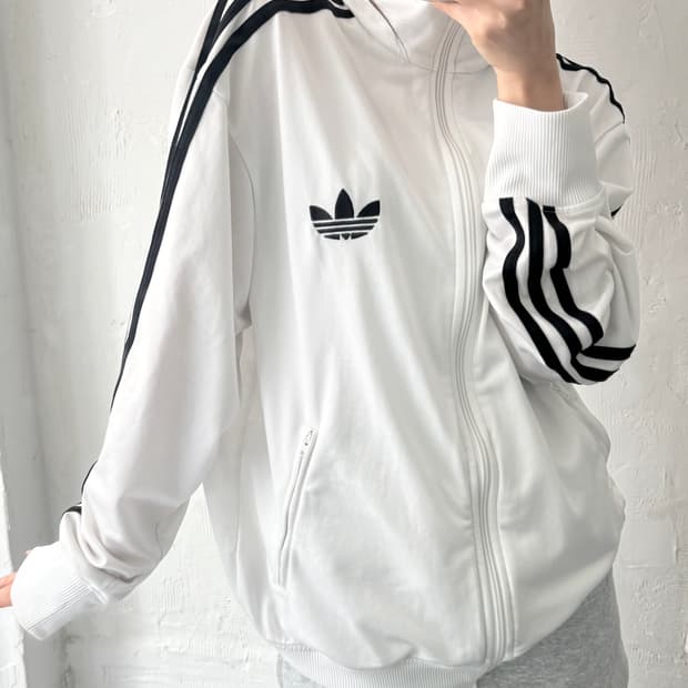 Adidas 아디다스 흰검 화이트컬러 구 파이어버드 트랙탑