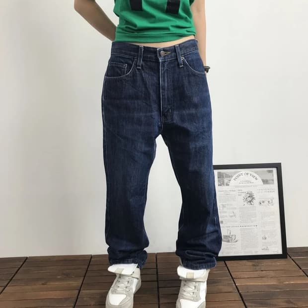 Edwin 404 Indigo Straight Denim