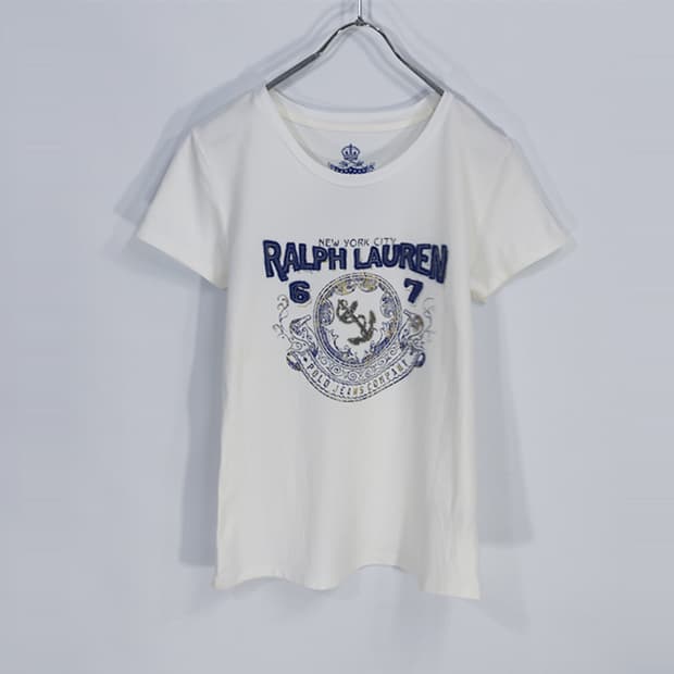 RALPH LAUREN 비즈티셔츠