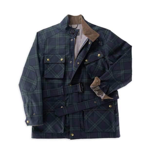 다람 블랙와치 자켓