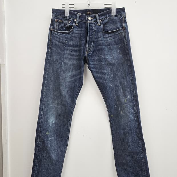 폴로 남성 데님 