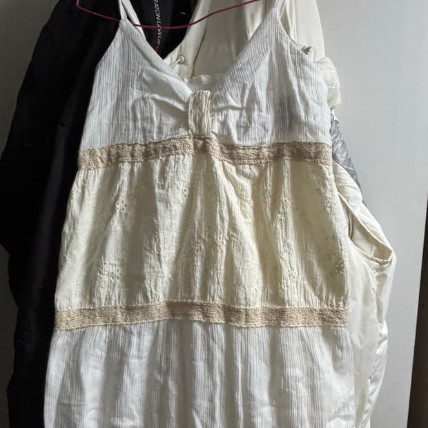 모리걸 레이스 드레스