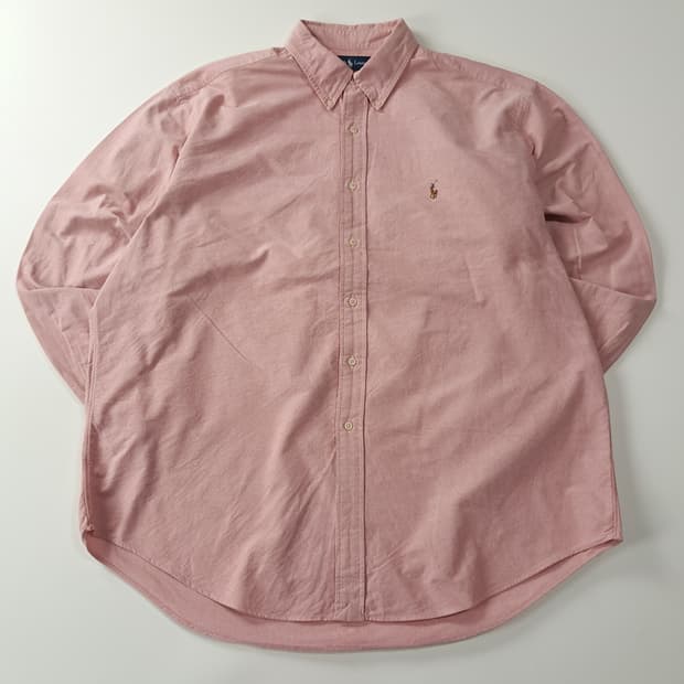CA457 XL 폴로 빅사이즈 00s 더스티 핑크 셔츠 남방