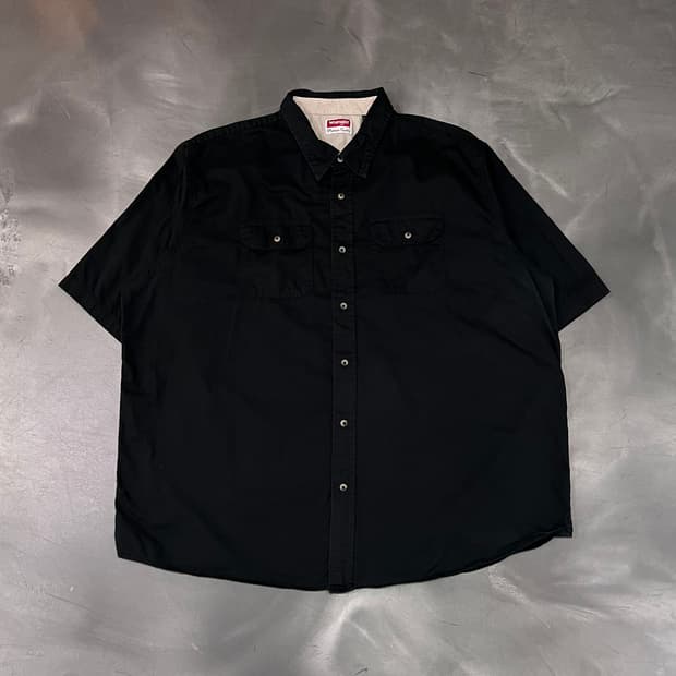  랭글러 워크 하프 셔츠 y16280