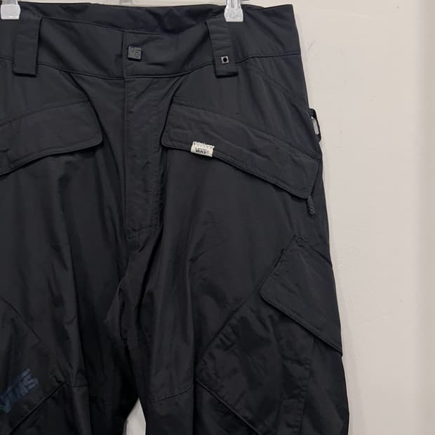 반스 와이드핏 사선포켓 카고 보더 트랙팬츠