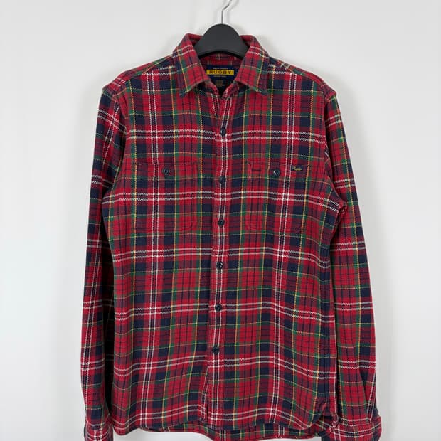 a4) 폴로랄프로렌 럭비 플란넬 셔츠