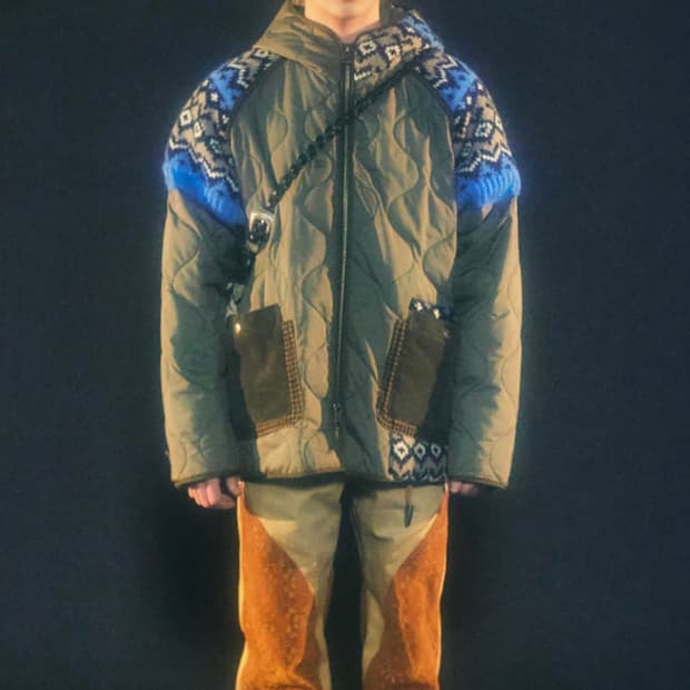 앤더슨벨 퀄티드 니트패치 XL 구합니다