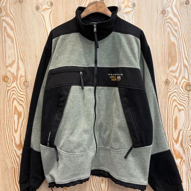 마운틴 하드웨어 하이브리드 플리스 집업