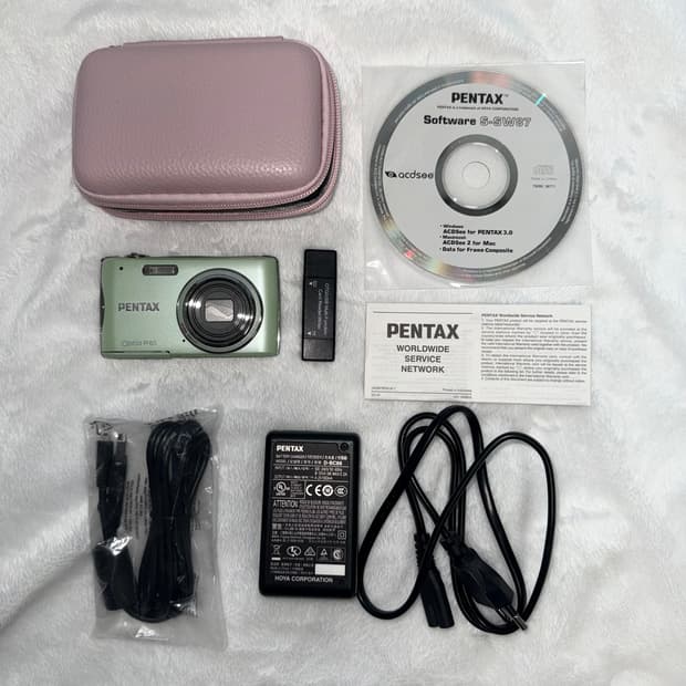 펜탁스 옵티오 p80 그린 pentax optio