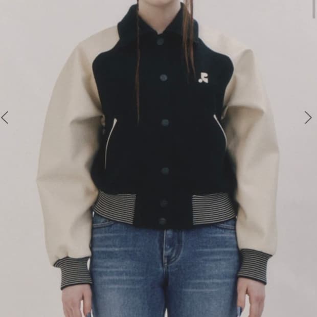 Rest & Recreation RR 울 바시티 자켓