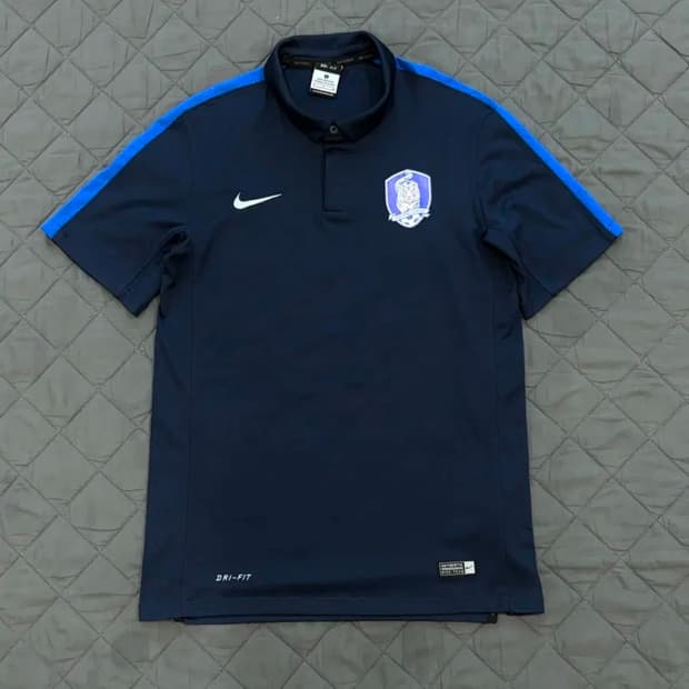 Nike 나이키 국가대표 14시즌 네이비 반팔티