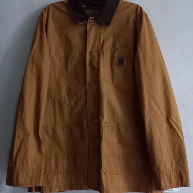 칼하트 브라운 데본 셔츠 자켓 95/M