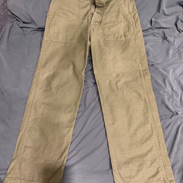 오어슬로우 퍼티그팬츠 오리지널핏 아미그린 3