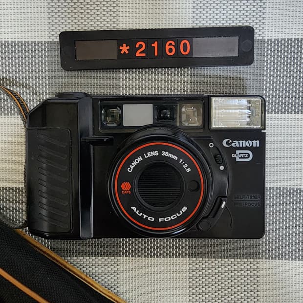 캐논 오토보이 2 필름카메라 파우치포함