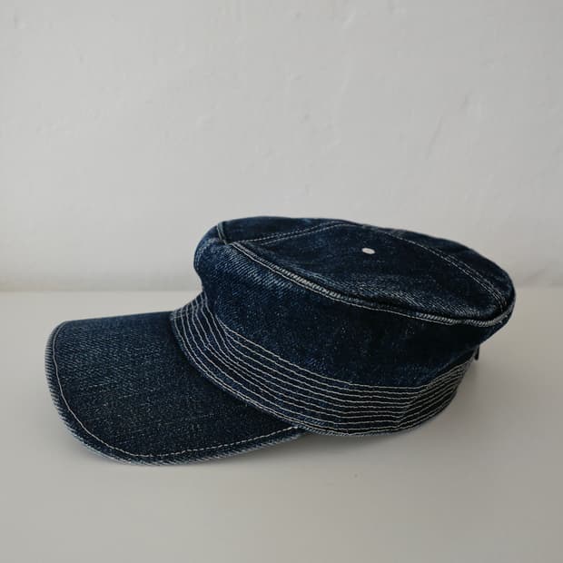 카시라 데님 캡