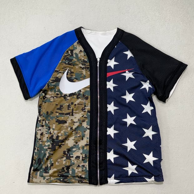 나이키 리버서블 스플릿 베이스볼 져지 집업 100-105