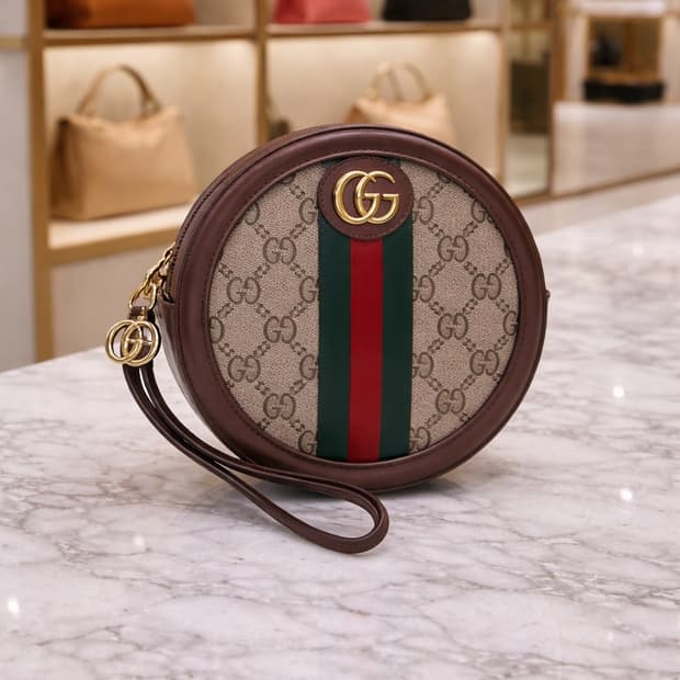 [S급] 구찌 오피디아 GG 리스틀릿 파우치 판매합니다!!!