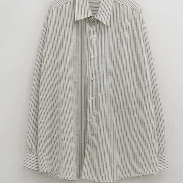 매니크 시어서커 스트라이프 셔츠 판매합니다.