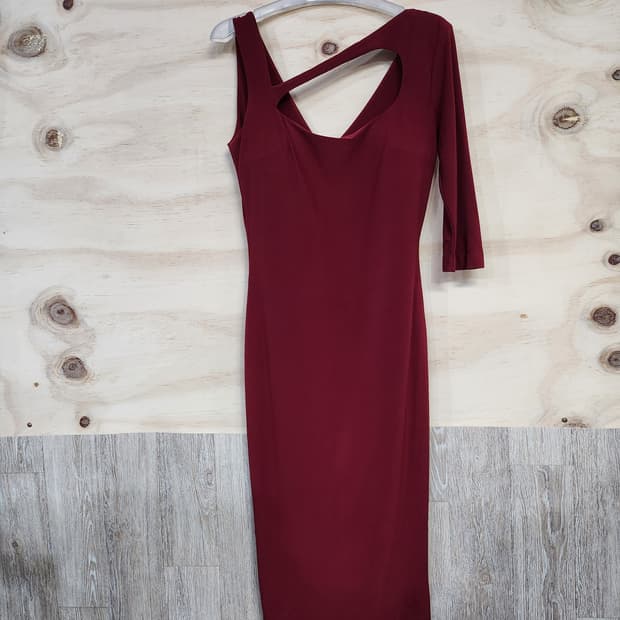 691) 컷아웃 롱 원피스