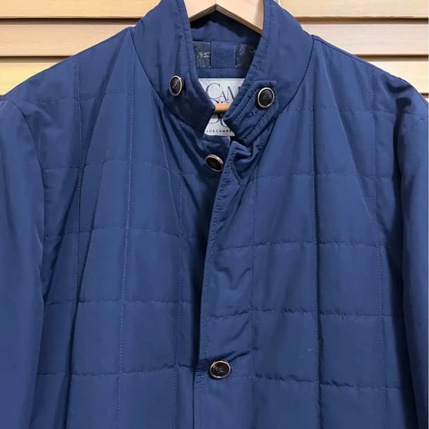 캠브리지 남성 네이비 경량패딩점퍼 패딩코트 105