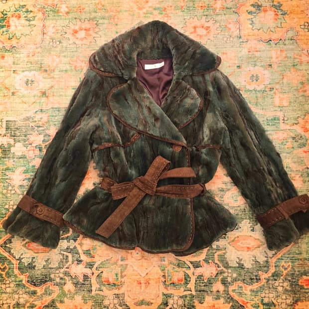 Floce (FLO & CLO플로 앤 클로)이탈리아 빈티지 밍크퍼자켓