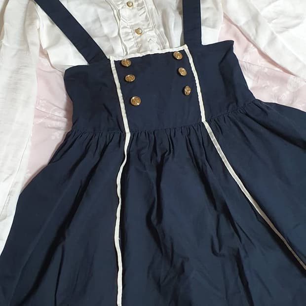 amavel 아마벨 점퍼 스커트+아마벨 블라우스(덤)