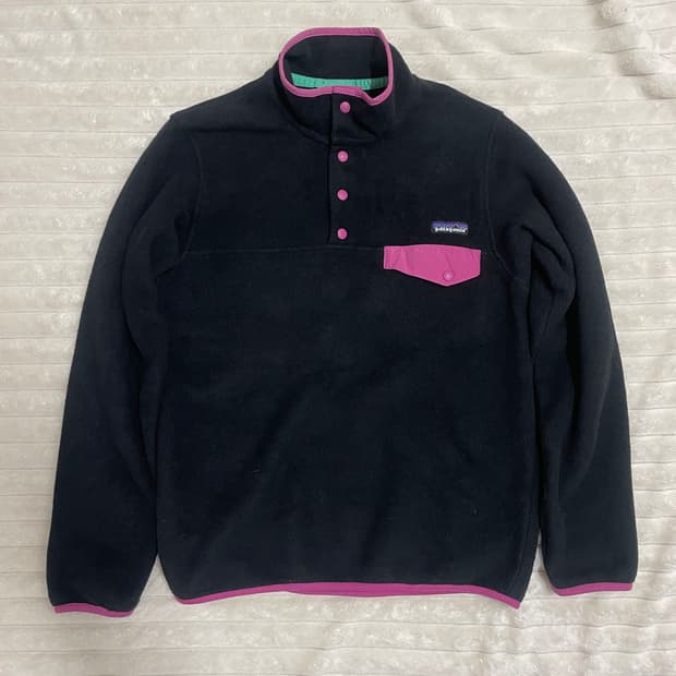 파타고니아 신칠라 블랙핑크 풀오버
