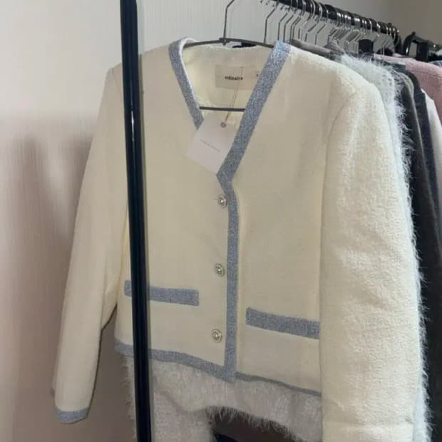 (택o) 가내스라 자체제작 넌스 트위드 자켓 s사이즈 