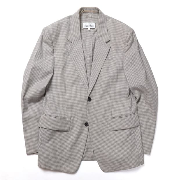 메종 마르지엘라 Maison Marglela Check Blazer 

