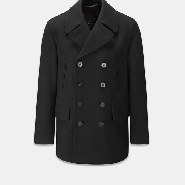 GLOVERALL 글로버올 피코트 블랙 38사이즈 신품