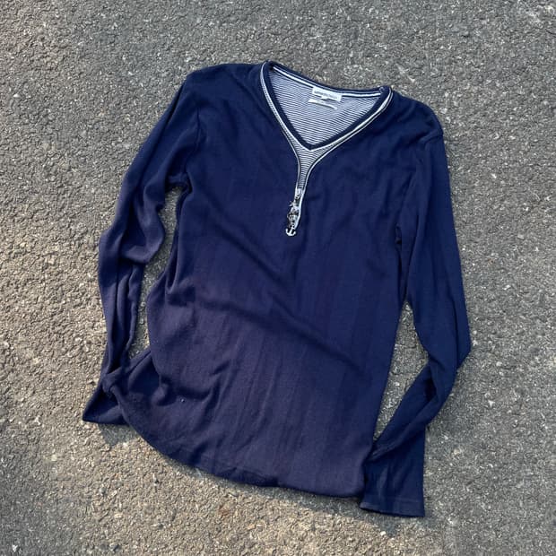 Sementic Design 지퍼 디테일 롱슬리브 