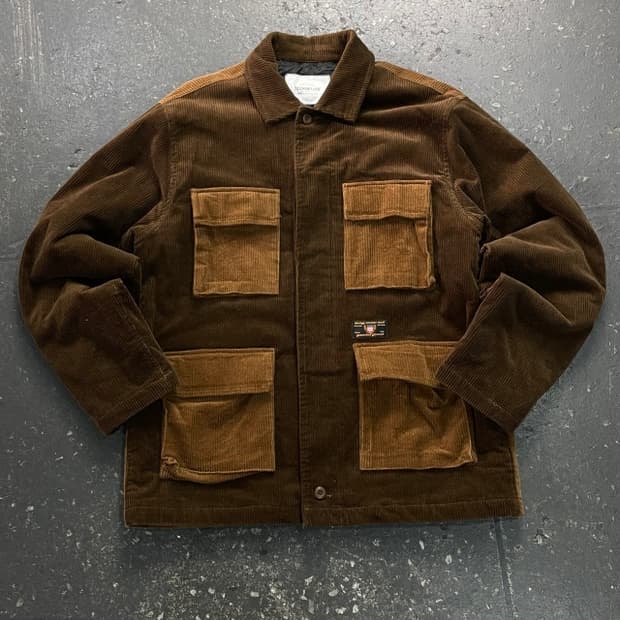 100 모노플로우 코듀로이 자켓 