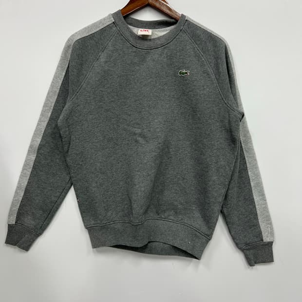LACOSTE 회색 맨투맨