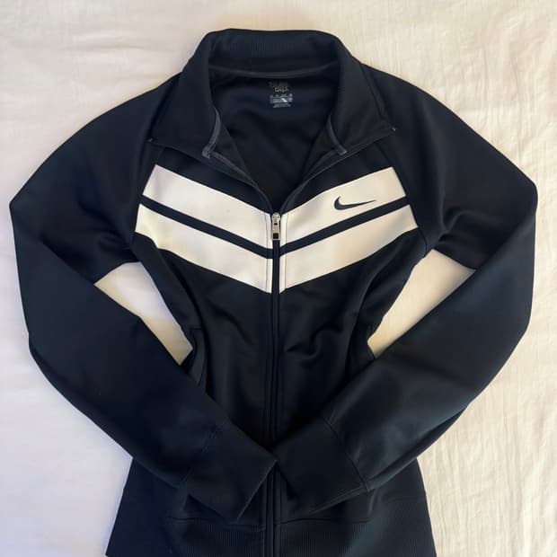 나이키 네이비 져지 트랙탑 M