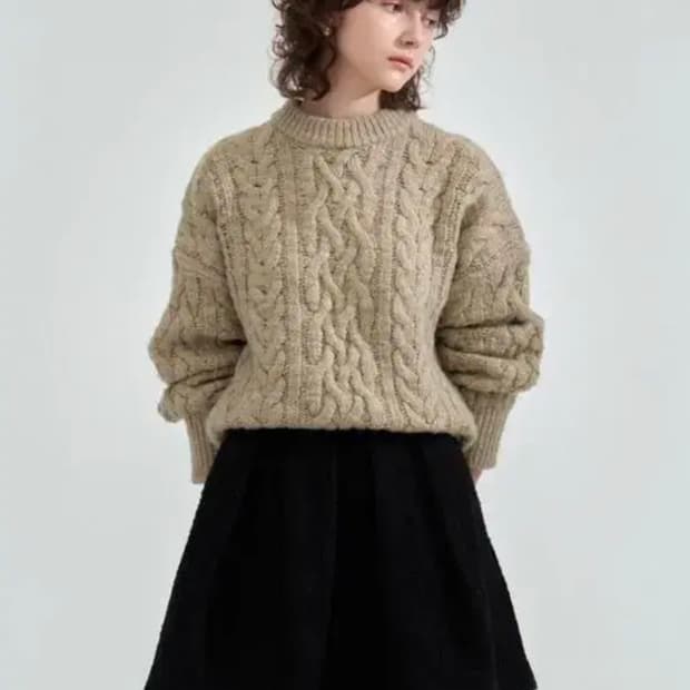 더바넷 팅키 부클 스커트