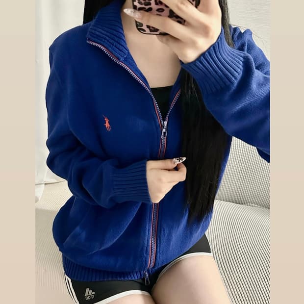 POLO BY RALPH LAUREN 1990‘s 빈티지 집업 가디건 /