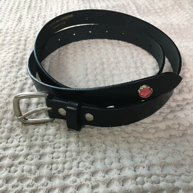 꼼데가르송 옴므 플러스 젬스톤 벨트