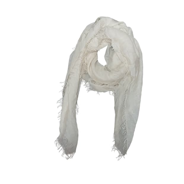 모리걸 연베이지 사각스카프