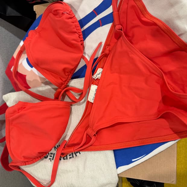 에르메스 수영복  오렌지 38