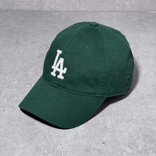 MLB 에이스 언스트럭쳐 볼캡 모자 LA다저스 그린