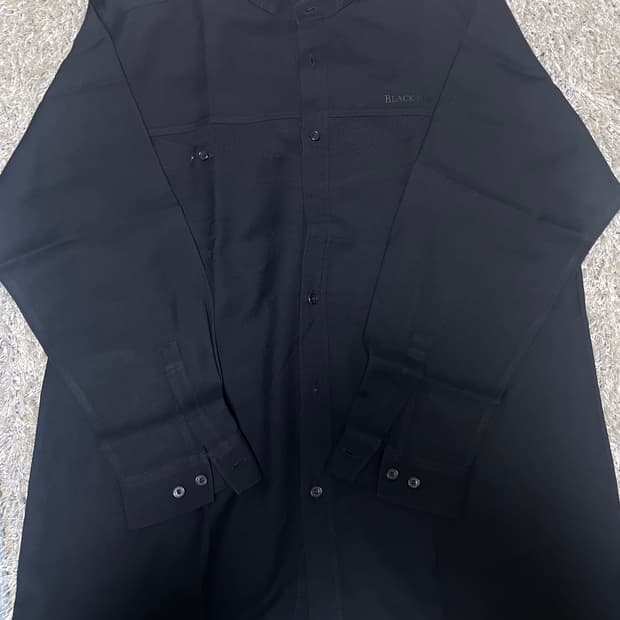 블랙피아 일제 반카라 울셔츠 105~110