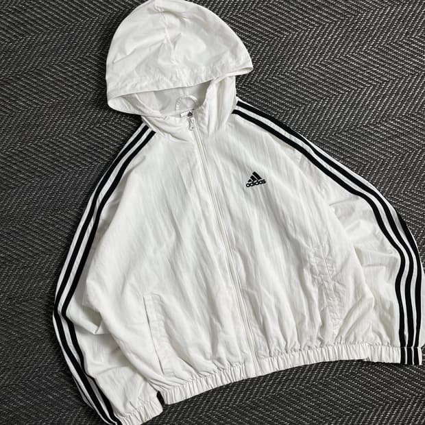 아디다스 신형 크롭 나일론 우븐 트랙 바람막이 y 3073