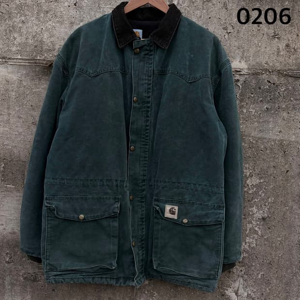 칼하트 코튼 덕 워크 자켓 L 0206 